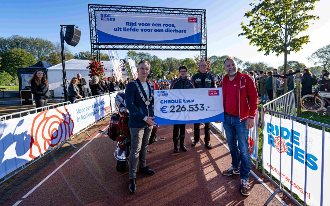 Jubileumeditie Ride for the Roses levert bijna 250.000 euro op!