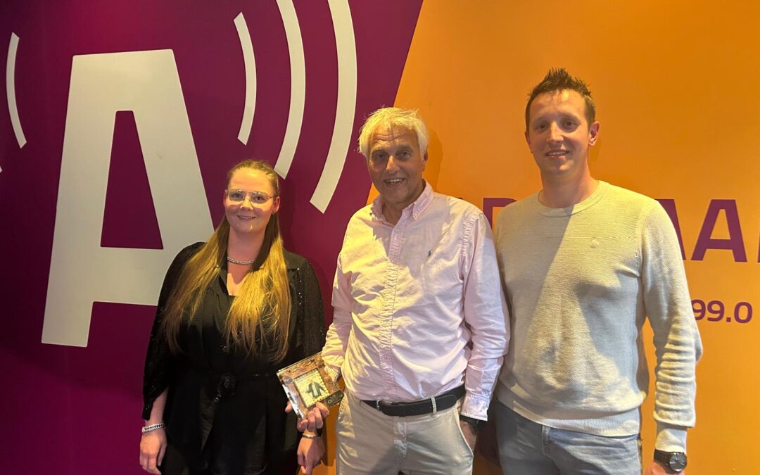 Nieuw Ondernemend Aalsmeer 1 Business Lounge uitzending met Ruben van Visserijbedrijf Rekelhof en Samantha van Het Chocopaleis