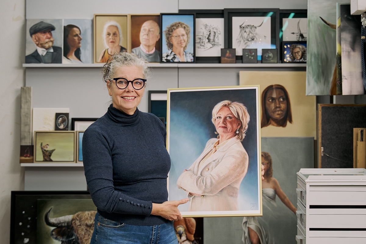 Amanda Poortvliet Paintings winnaar Verkiezing Onderneming van het Jaar 2025-2026 Aalsmeer