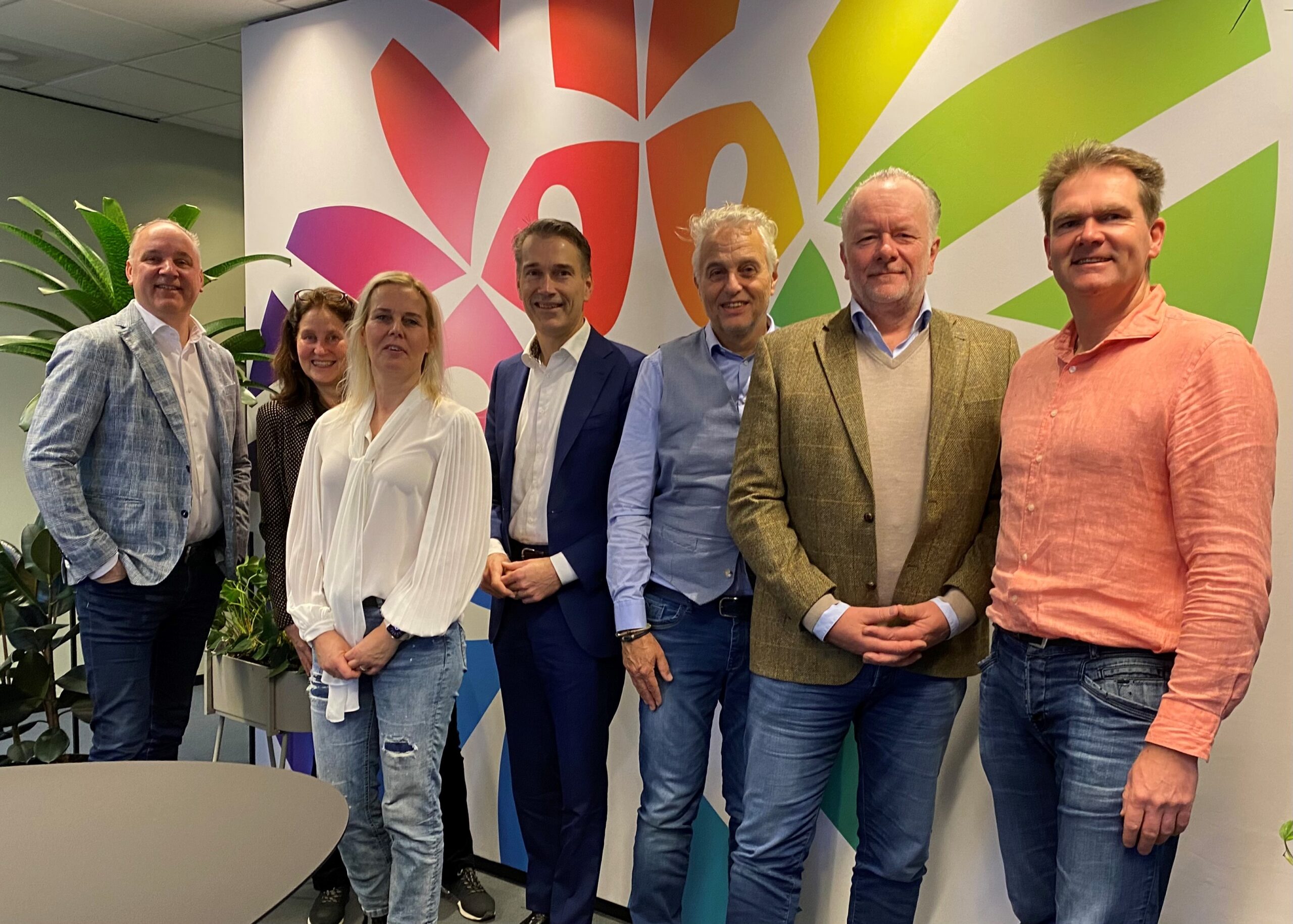 Bedrijfsbezoek bij Dutch Flower Group samen met de gemeente bij NOA - Nieuw Ondernemend Aalsmeer
