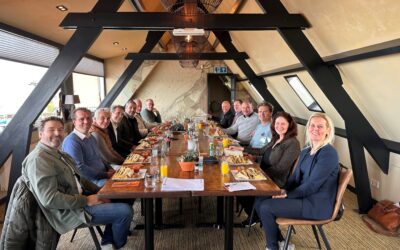 Actueel 3 NOA Ondernemerslunch bij Brasserie Oevers in Kudelstaart
