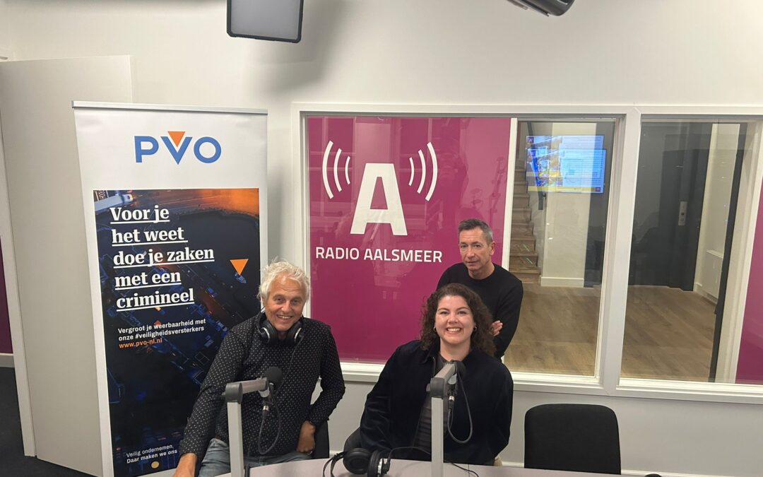 Nieuw Ondernemend Aalsmeer 1 Live-uitzending Business Lounge 29 oktober: veilig ondernemen