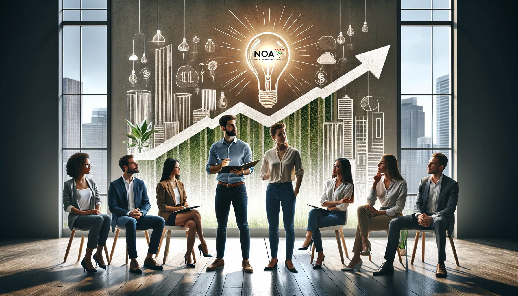 Ondernemersplatform Aalsmeer Ondernemersplatform Aalsmeer helpt starters of ondernemers met ambities te groeien met hun onderneming