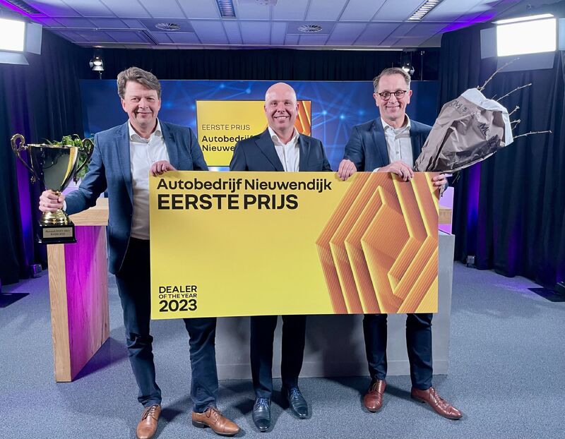 Renault Nieuwendijk is ‘Dealer of the Year 2023’